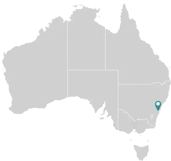 Map showing AB Electricians service areas across Sydney's North Shore