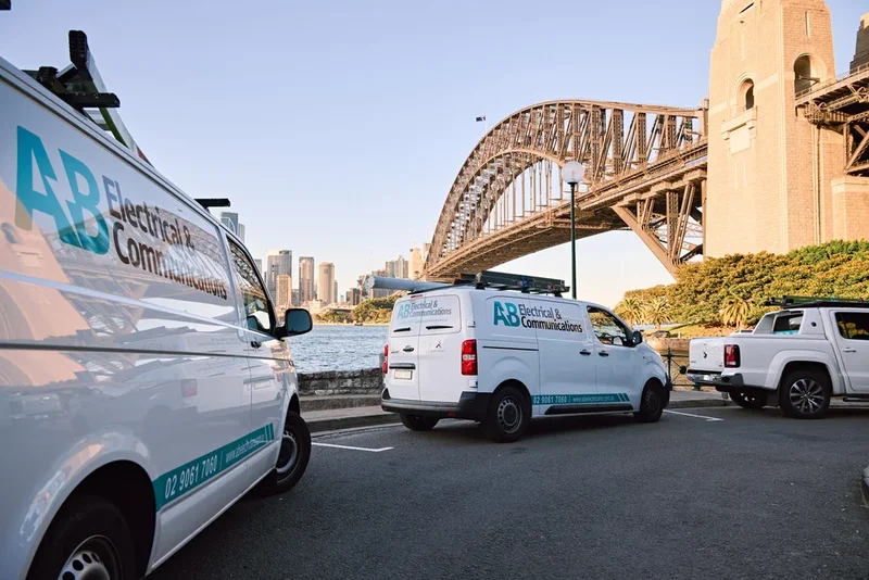 AB Electricians van fleet